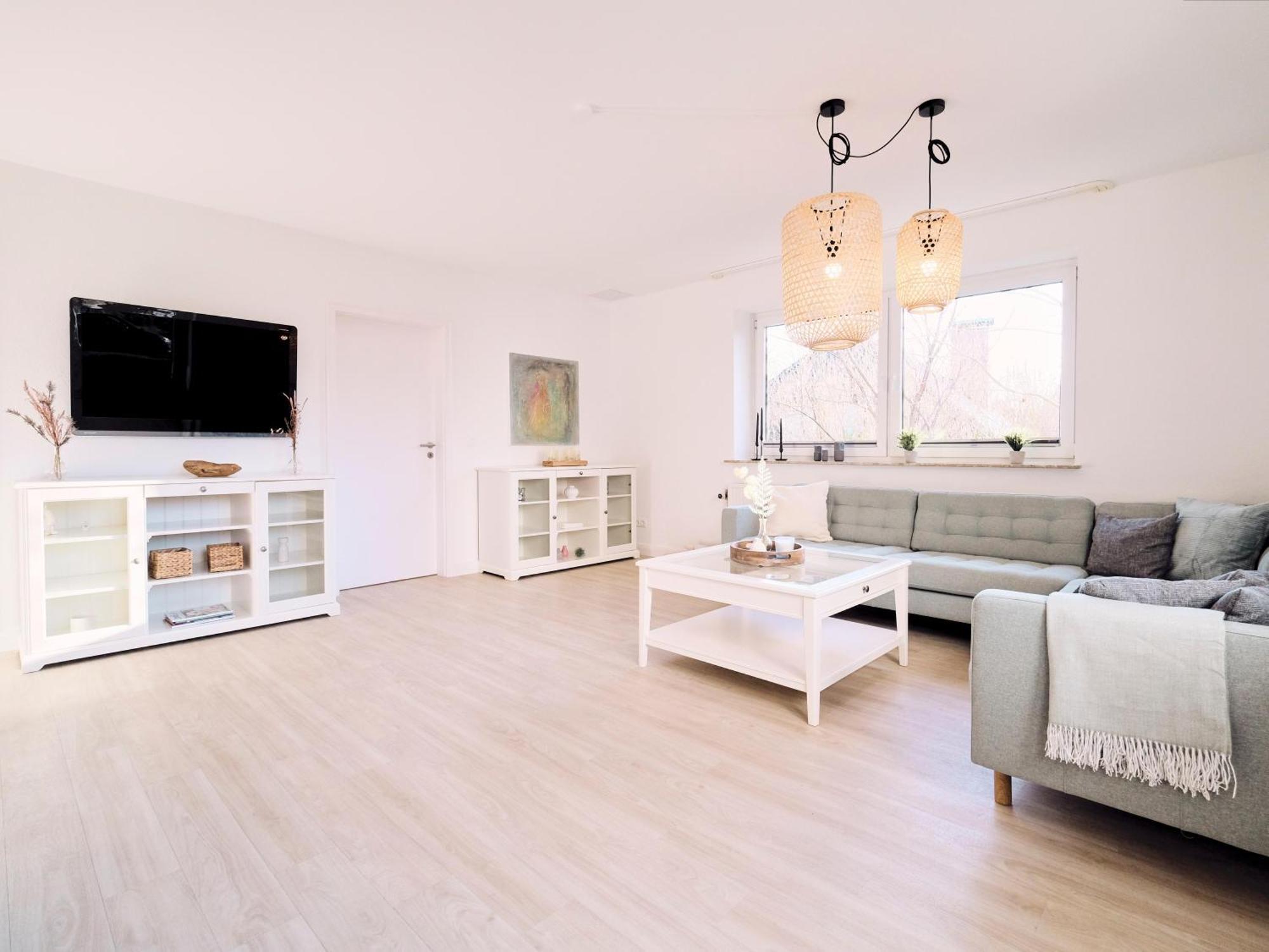 Ferienwohnung "Gilde" Hyggelig Mit Blick Ins Gruene Glücksburg Esterno foto