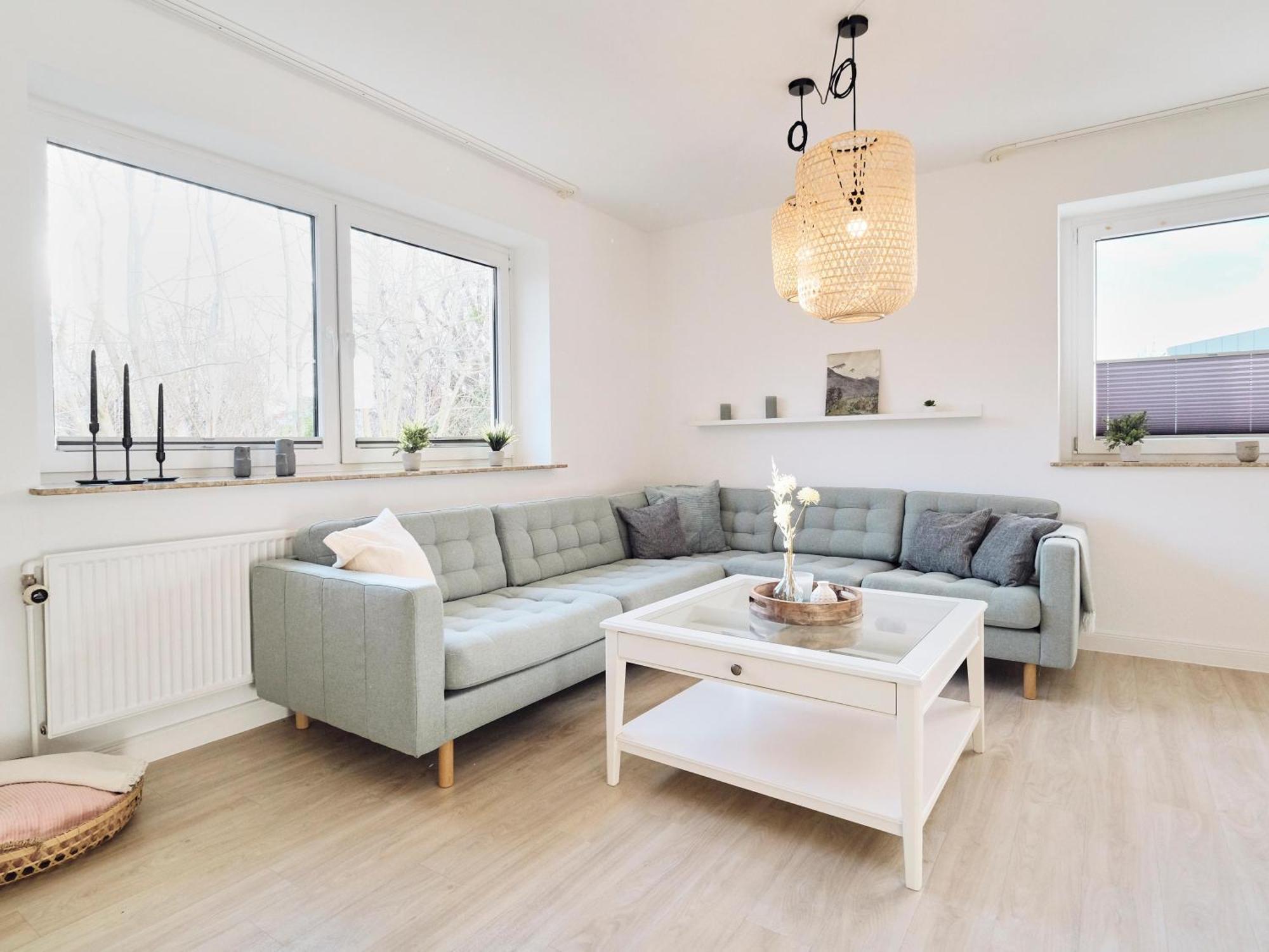 Ferienwohnung "Gilde" Hyggelig Mit Blick Ins Gruene Glücksburg Esterno foto