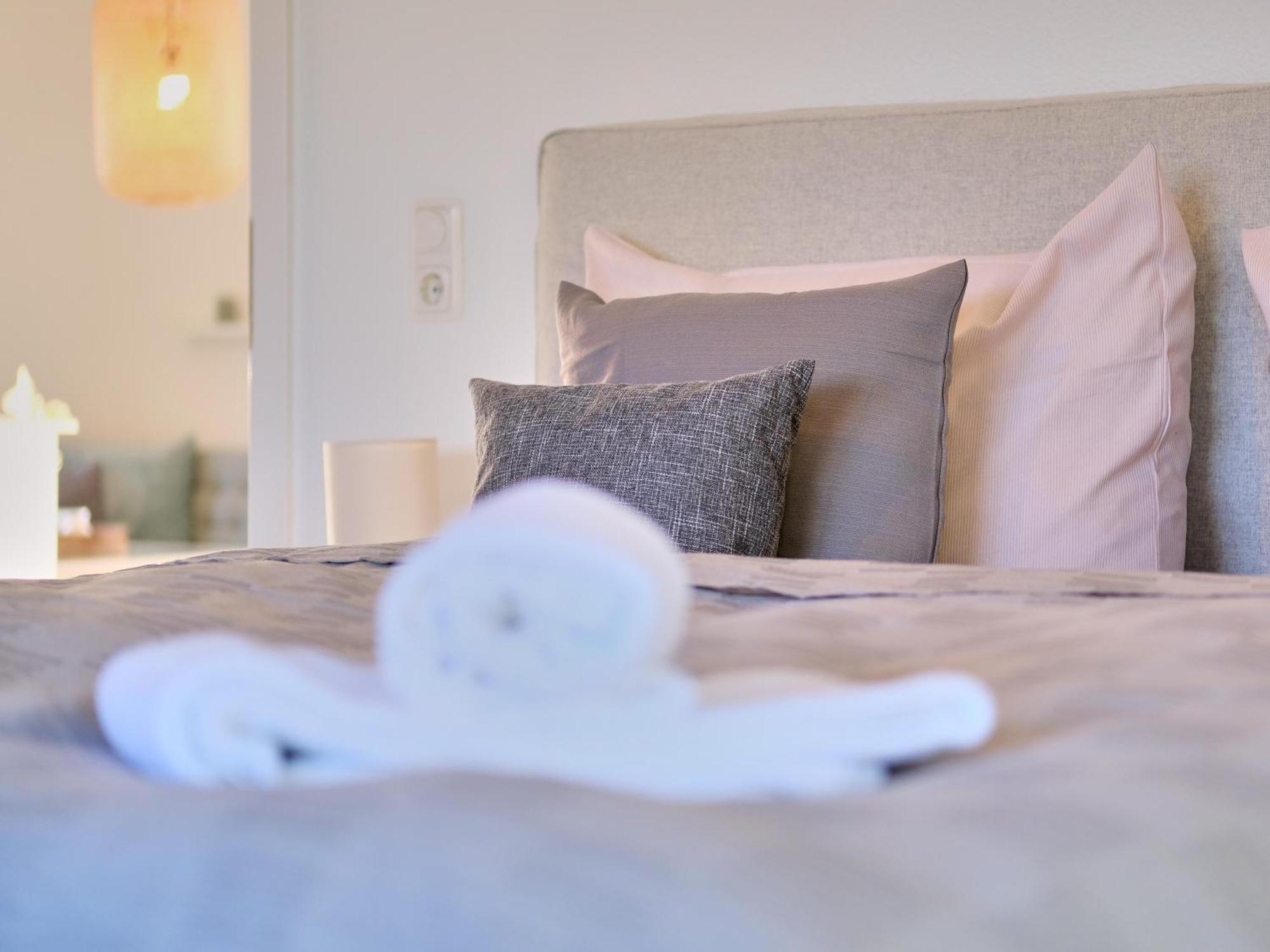 Ferienwohnung "Gilde" Hyggelig Mit Blick Ins Gruene Glücksburg Esterno foto
